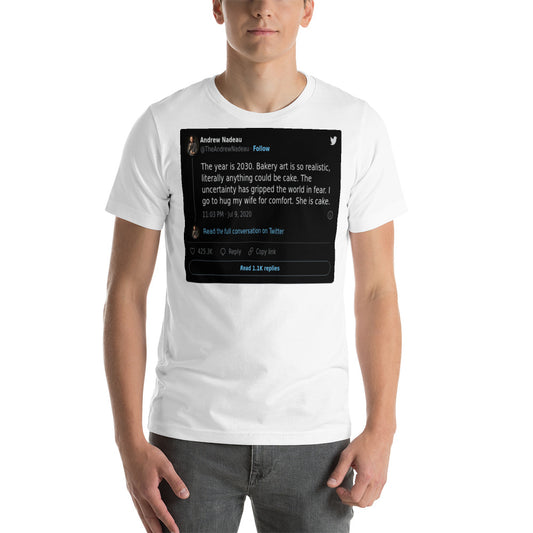 Unisex T-shirt - @TheAndrewNadeau - 2020-07-09T23:03:34.000Z
