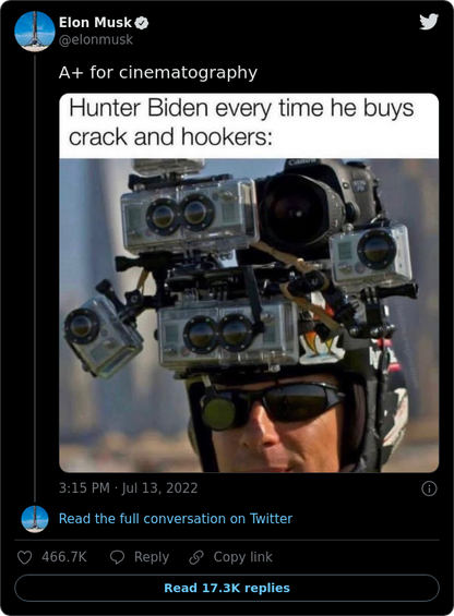 @elonmusk - 2022-07-13T15:15:37.000Z screenshot